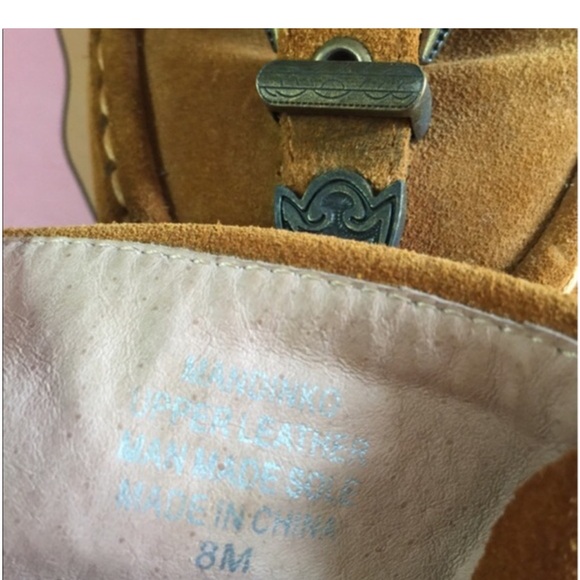 Jeffrey Campbell vintage multi buckle ankle boots suede size 8 - Picture 3 of 4